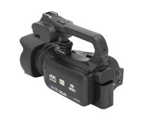 Dpofirs Videocamera 4K UHD, Videocamera WiFi 64MP con Zoom Digitale 18X con Touch Screen da 4 Pollici, Videocamera per Portatile NightVision con Luce di Riempimento Webcam per