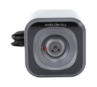 Dpofirs Webcam 4K, Fotocamera per Computer USB HD da 12 MP Correzione Automatica della Luce con Foro Filettato da 1/4 di Pollice, Webcam Compatta per Videoconferenze in Streaming Live