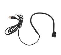 Dpofirs Webcam a schermo medio 1080p, webcam Eye Center, USB 8 MP, messa a fuoco fissa immagine FHD microfono integrato Webcam schermo centrale Plug and Play