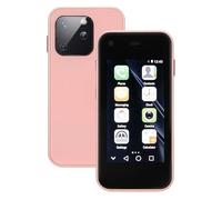 Dpofirs XS13 Mini 3G Smartphone Unlock, 2,5 Pollici Pocket Student Mobile Phone Bambino Cellulare per Android 6.0, 1GB 8GB, 2MP 5MP, WiFi, BT, GPS(Sakura Rosa)