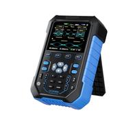 DPOX180H Oscilloscopio Digitale 2in1 Palmare Dual Channel 180MHz-3DB Funzione Portatile Generatore Di Segnali Base Dei Tempi(Blue)