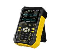 DPOX180H Oscilloscopio Digitale 2in1 Palmare Dual Channel 180MHz-3DB Funzione Portatile Generatore Di Segnali Base Dei Tempi(Yellow)
