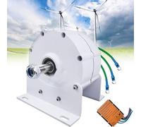 DPQYJPP 3000W/5000W/8000W/10000W Nessun Generatore di Magneti Permanente per Permanente 12V 24V 48V per Generatori E Turbine A Vento, Alternatore Elettrico Trifase a Corrente Alternata,10000W-12V