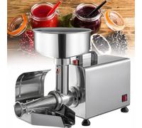 DPQYJPP Passapomodoro Elettrico, Pressa Commerciale per Passapomodoro da 370 W, Pressa per Frutta, Spremipomodoro, Salsa per Fragole, 90-160 kg/h