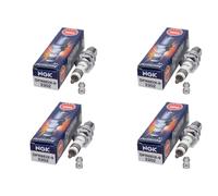 DPR8EIX9 NGK 4 CANDELE/IRIDIUM SPARK PLUGS NGK PER HONDA XL V TRANSALP 600 CC