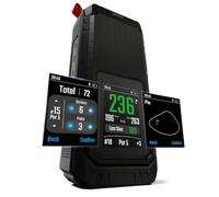 Dprofy Altoparlante magnetico Pro Golf, altoparlante GPS con display touchscreen, distanze visive e udibili, impermeabile IPX6, batteria da oltre 15 ore, colore dello schermo regolabile, rilevamento