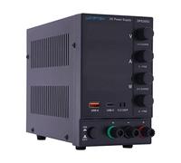 DPS305U Alimentatore DC regolabile - Nero (spina europea 220 V) - Alimentatore DC variabile con porta di ricarica rapida USB-A/Type-C ad alta precisione con display a 4 LED