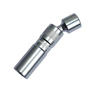 DPTOOL 16 mm Magnetico a parete sottile Presa per candela Giunto universale 3/8-Inch Drive Girevole Strumento di rimozione presa 12pt 96L (16mm) Compatibile con BMW