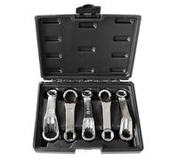 DPTOOL Chiave di regolazione campanatura posteriore, Presa per montaggio motore 16mm 17mm 18mm 21mm 24mm 5 pcs fissaggio motore offset Kit chiave rimozione filtro olio