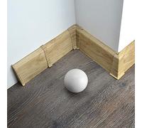 [DQ-PP] Battiscopa da 2 metri, 70 mm, in PVC, legno di quercia pastello