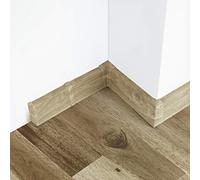 [DQ-PP] Battiscopa da 20 metri, da 55 mm, in PVC Belweder laminato, battiscopa in plastica PVC