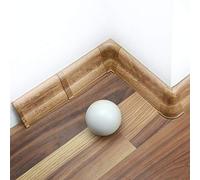 [DQ-PP] Battiscopa in PVC da 20 metri, 62 mm, in legno di quercia Dorian, listelli in laminato in plastica PVC