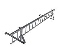 DQ-PP Griglia antineve | set completo | 3 m | griglia 20 cm | antracite | RAL 7016 | paraneve