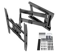 DQ WALL SUPPORT Hercules Supporto TV a parete, braccio lungo girevole, flessibile per TV di medie e grandi dimensioni, standard VESA estesi (80 cm / 60 kg/VESA max. 400 / FLEX)