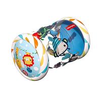 DQB DeQUBE-Fisher Price Baby Roller-Rullo Gonfiabile per Bambini, Dimensioni 48 x 44 x 25 cm (Deqube 920D00179), Multicolore, Small