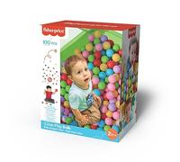 DQB DeQUBE Fisher Price-Confezione da 100 Palline Multicolore-6 Colori Diversi-Diametro 5,5 cm (Deqube 920D00176)
