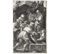 DQCJIYIGL Dipinti Famosi Painting Quadri Tela Mural Dipinto el Entierro de Albrecht Dürer per Decorazioni per la Casa 60x90cm