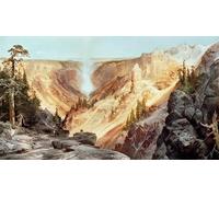DQCJIYIGL Dipinti Famosi Painting Quadri Tela Mural Dipinto el Gran Cañón del por Moran per Decorazioni per la Casa 60x90cm