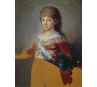 DQCJIYIGL Dipinti Famosi Painting Quadri Tela Mural Dipinto el infante francisco de paula de francisco de goya per Decorazioni per la Casa 60x90cm