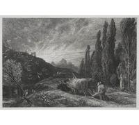 DQCJIYIGL Dipinti Famosi Painting Quadri Tela Mural Dipinto el primer labrador del famoso pintor per Decorazioni per la Casa 60x90cm