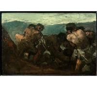DQCJIYIGL Dipinti Famosi Painting Quadri Tela Mural Dipinto en la primavera de Eugene Lucas Velázquez per Decorazioni per la Casa 60x90cm