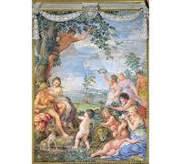 DQCJIYIGL Dipinti Famosi Painting Quadri Tela Mural Dipinto la edad de oro de pietro da cortona per Decorazioni per la Casa 60x90cm