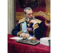 DQCJIYIGL Dipinti Famosi Painting Quadri Tela Mural Dipinto Retrato del gran duque Vladimir Alexandrovich - Il'ya Repin per Decorazioni per la Casa 60x90cm