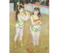 DQCJIYIGL Dipinti Famosi Poster e Stampe Poster Parete Quadri Acróbatas en el circo Fernando Francisca y Angelina Wartenberg de Pierre Auguste Renoir per L'arredamento del Soggiorno 60x90cm