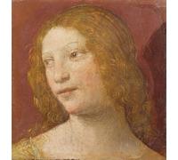 DQCJIYIGL Dipinti Famosi Poster e Stampe Poster Parete Quadri Cabeza de mujerde Bernardino Luini per L'arredamento del Soggiorno 60x90cm
