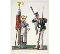 DQCJIYIGL Dipinti Famosi Poster e Stampe Poster Parete Quadri El vendedor de cacao de Antoine Charles Horace Vernet per L'arredamento del Soggiorno 60x90cm
