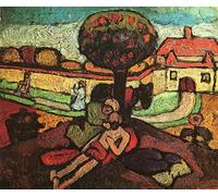 DQCJIYIGL Dipinti Famosi Poster e Stampe Poster Parete Quadri la Misericordiosa Samerita de Paula Modersohn Becker per L'arredamento del Soggiorno 60x90cm