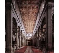 DQCJIYIGL Dipinti Famosi Poster e Stampe Poster Parete Quadri la Nave de la Iglesia Filippo Brunelleschi per L'arredamento del Soggiorno 60x90cm