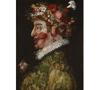DQCJIYIGL Dipinti Famosi Poster e Stampe Poster Parete Quadri Primavera La Primavera de Giuseppe Arcimboldo per L'arredamento del Soggiorno 60x90cm