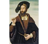 DQCJIYIGL Dipinti Famosi Poster e Stampe Poster Parete Quadri Retrato de un hombre de Bartolomeo Veneto per L'arredamento del Soggiorno 60x90cm