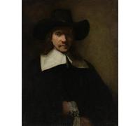 DQCJIYIGL Dipinti Famosi Poster e Stampe Poster Parete Quadri Retrato de un hombre de Rembrandt Van Rijn per L'arredamento del Soggiorno 60x90cm