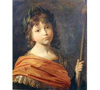 DQCJIYIGL Dipinti Famosi Poster e Stampe Poster Parete Quadri Rupert cuando un niño como Marte de Gerrit Van Honthorst per L'arredamento del Soggiorno 60x90cm