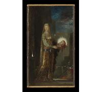 DQCJIYIGL Dipinti Famosi Poster e Stampe Poster Parete Quadri Salomé bailando ante la cabeza del Bautista Gustave Moreau per L'arredamento del Soggiorno 60x90cm