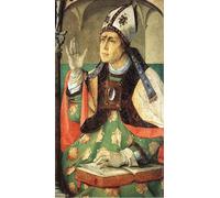 DQCJIYIGL Dipinti Famosi Poster e Stampe Poster Parete Quadri San Agustín de Joos Van Wassenhove per L'arredamento del Soggiorno 60x90cm