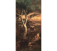 DQCJIYIGL Dipinti Famosi Poster e Stampe Poster Parete Quadri Santa María Magdalena de Jacopo Robusti Tintoretto per L'arredamento del Soggiorno 60x90cm