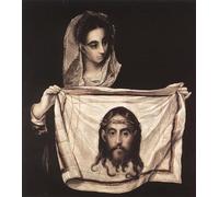DQCJIYIGL Dipinti Famosi Poster e Stampe Poster Parete Quadri Santa Verónica con el Sudario de El Greco per L'arredamento del Soggiorno 60x90cm