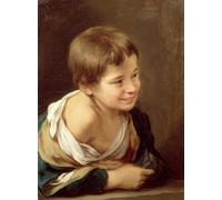 DQCJIYIGL Dipinti Famosi Poster e Stampe Poster Parete Quadri un niño campesino apoyado en un alféizar de Bartolomé Esteban Murillo per L'arredamento del Soggiorno 60x90cm