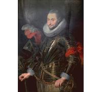 DQCJIYIGL Dipinti Famosi Tela e Immagini Vintage Quadri el Comandante del Ejército Ambrosio Spinola por Peter Paul Rubens per L'arredamento Della Camera da Letto 60x90cm