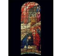 DQCJIYIGL Dipinti Famosi Tela e Immagini Vintage Quadri la Ventana de la Natividad de Edward Burne Jones per L'arredamento Della Camera da Letto 60x90cm
