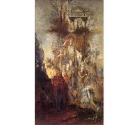 DQCJIYIGL Dipinti Famosi Tela e Immagini Vintage Quadri Las musas abandonan a su padre para ir a iluminar el mundo de Gustave Moreau per L'arredamento Della Camera da Letto 60x90cm
