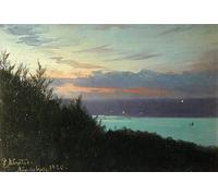 DQCJIYIGL Dipinti Famosi Tela e Immagini Vintage Quadri Munkebjerg por artista famoso per L'arredamento Della Camera da Letto 60x90cm