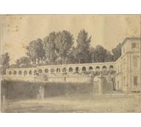 DQCJIYIGL Famoso Poster Con Artistiche Painting Image Casino Del Muro Torto I Villa Haben por CW Eckersberg per la Decorazione Della Parete 60x90cm