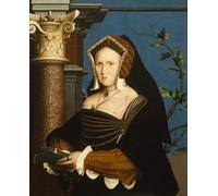 DQCJIYIGL Famoso Poster Con Artistiche Painting Image María Señora de Hans Holbein el per la Decorazione Della Parete 60x90cm