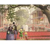 DQCJIYIGL Famoso Poster Con Artistiche Painting Image Palacio el crucero desde la galería sur de Nash per la Decorazione Della Parete 60x90cm