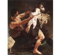 DQCJIYIGL Famoso Poster Con Artistiche Painting Image San llevado al martirio de Battista Piazzetta per la Decorazione Della Parete 60x90cm