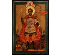 DQCJIYIGL Famoso Poster Con Artistiche Painting Image San mártir John Theend por el famoso pintor de iconos ruso per la Decorazione Della Parete 60x90cm